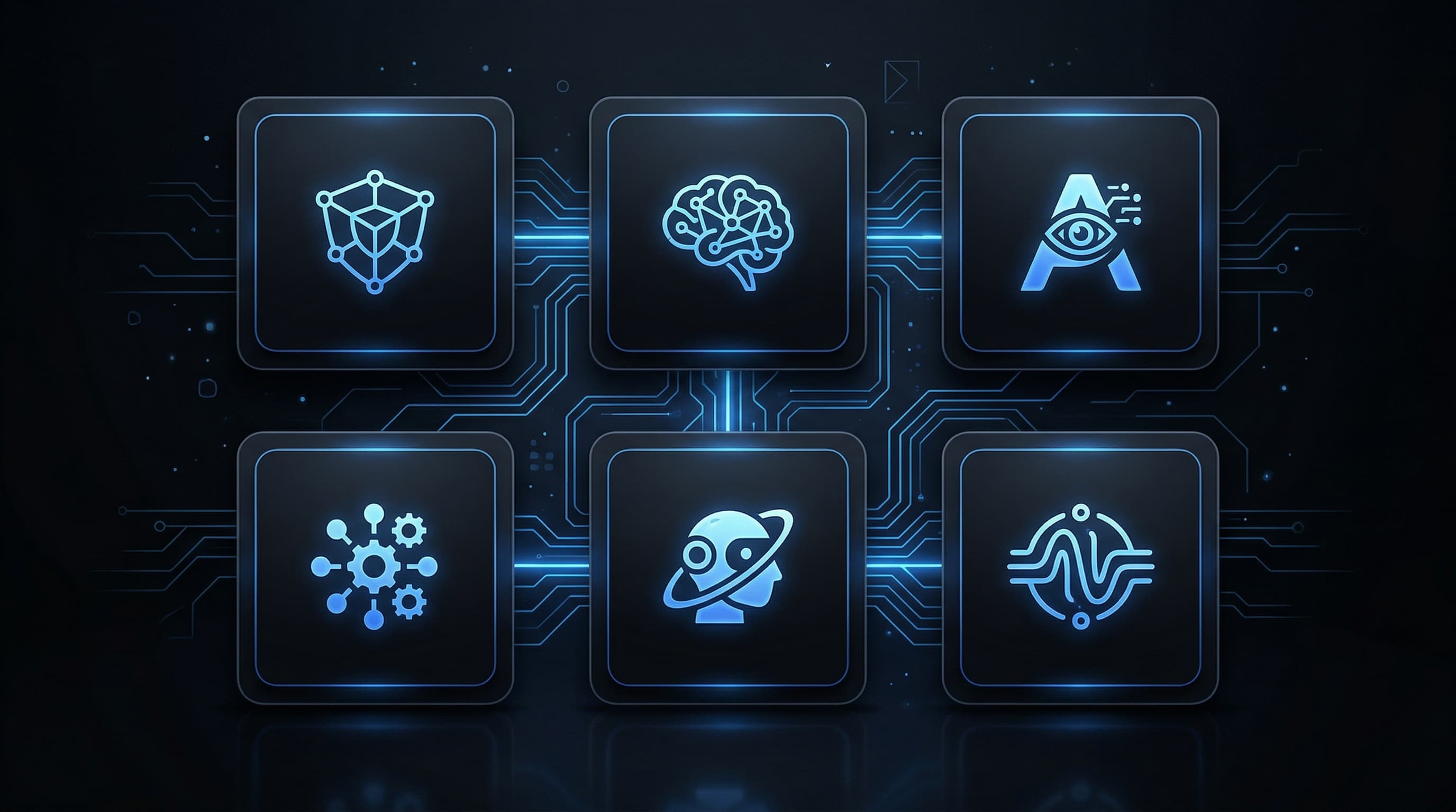Comparison grid of 6 AI agent platforms, OpenClaw, Google ADK, Agno, Cloudflare, AWS Bedrock, n8n